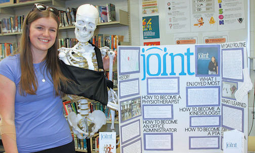 Students showcase work placements at KDSS co-op job fair