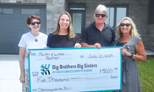 ​Battlers donate to local Big Brothers and Big Sisters youth mentorship program
