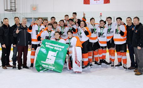 Kincardine Bantams win regional Silver Stick championship