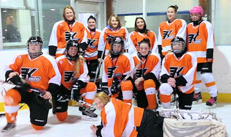 Battling Battler Midget girls win silver at WOAA year-end tournament