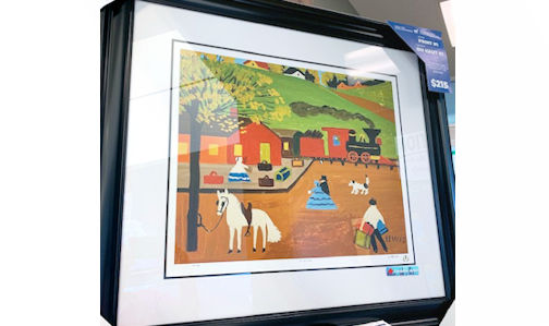 "The Train Station" is next print in Kincardine Hospital Auxiliary fund-raiser