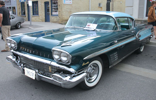 Sun shines on first Cruise Night of the summer in downtown Kincardine