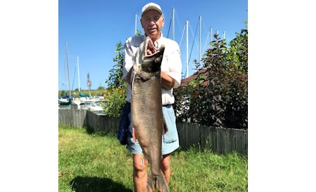 Kincardine man takes lead for trout at Chantry Chinook derby