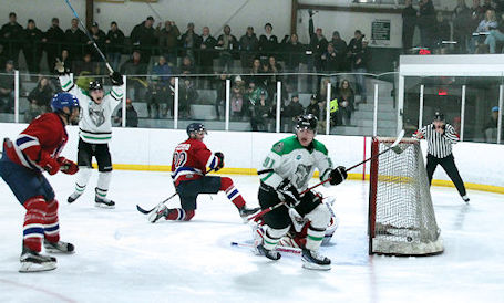 ​Ripley Wolves clinch first overall with 5-4 win over Minto
