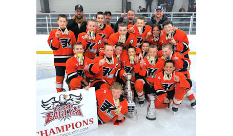 Kincardine Legion U13 "B" Kinucks win Essa Eagles Tournament