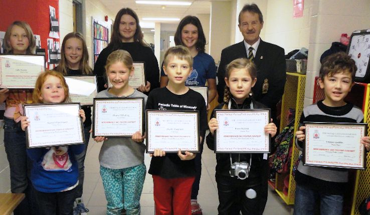 Kincardine Legion announces winners of Remembrance Day poster, literary contest