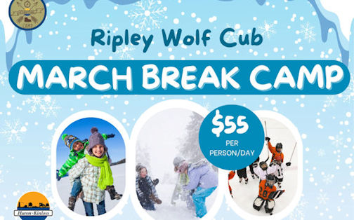 ​Ripley Wolf Club March Break Camp set for March 16 and 19