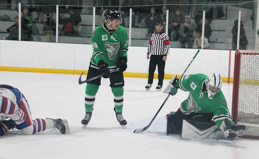 Ripley Wolves out-score Shelburne to take 2-0 lead in opening round of playoffs