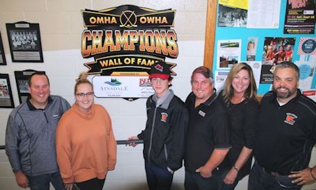 New Kincardine Minor Hockey Wall of Fame unveiled