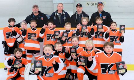 Kincardine Home Hardware Novice Kinucks win Elmvale tournament; face tough losses in WOAA finals