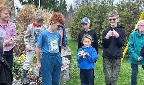 ​Ripley junior horticulturalists enjoy a day of canning, baking and planting