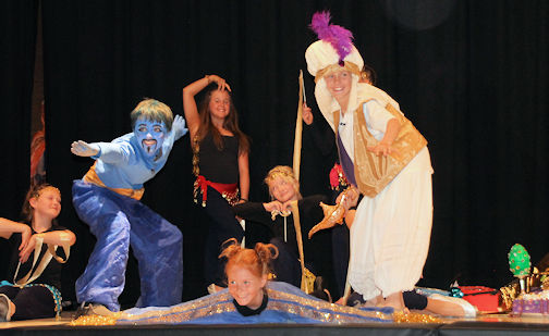 Ripley Ravens Theatre Club brings magic of Disney's "Aladdin Kids" to stage
