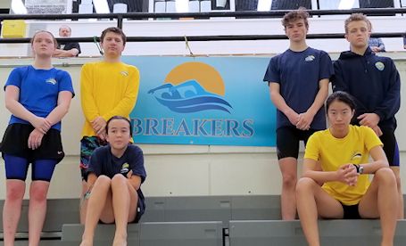 Breakers have successful first swim meet of the season