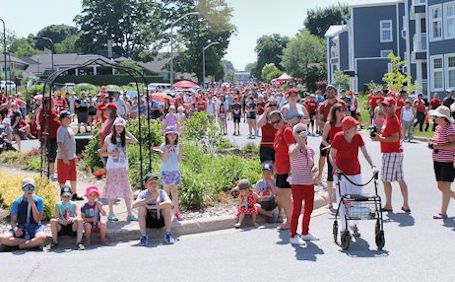 Kincardine residents brave hottest Canada Day celebration on record
