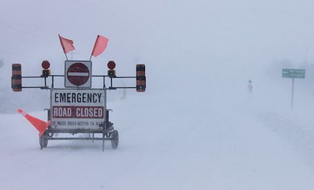 Kincardine area rings in New Year with snowstorm