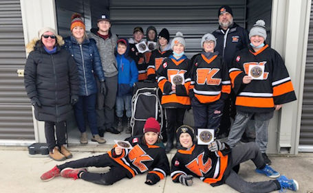 Kincardine Kinucks U13 team wins Chevrolet Good Deeds Cup Early Bird grand prize