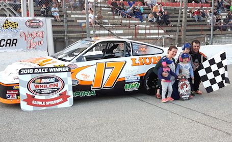 Kevin Bridge of Kincardine scores fourth straight victory at Sauble Speedway