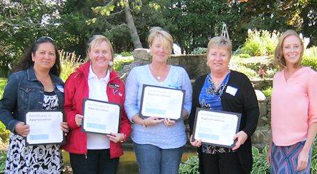 Women's House donor, volunteer appreciation; getting ready for fall gala
