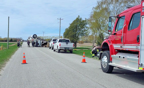 South Bruce OPP report fire at Ripley school; and commercial vehicle collision