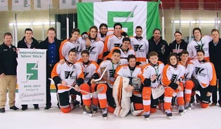 Kincardine Miller Midgets win International Silver Stick championship