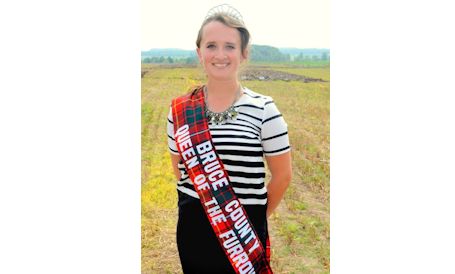 Serena Lamont of Ripley is new Bruce County Queen of the Furrow