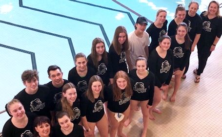 KDSS swimmer Lilly Egberts wins Junior Girls top score medal at CWOSSA