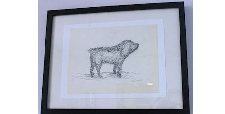 Toronto artist brings her "good.dog." show to Victoria Park Gallery