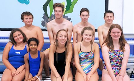 Breakers Swim Team competes at Orangeville Fall Invitational