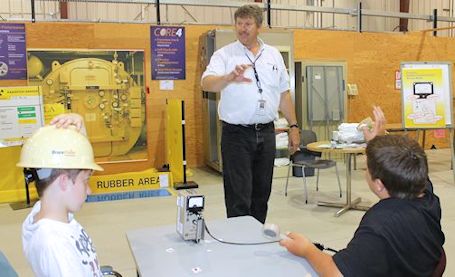 Local youth learn about skilled trades one hands-on activity at a time