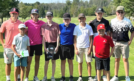 Max Roppel is Junior Club Champion at Ainsdale