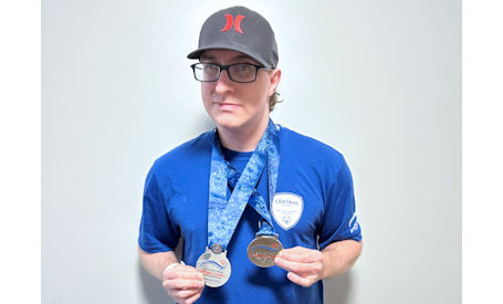 ​Kincardine swimmer wins silver medals at Ontario Special Olympics Spring Games