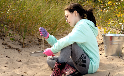 Coastal centre encourages everyone to touch sand on Lake Huron this summer