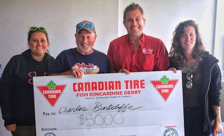 Strathroy man wins Fish Kincardine Derby with 23.34-pound trout