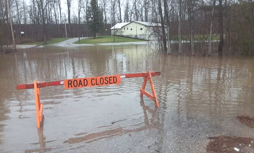 Flooding temporarily closes Point Clark Community Centre, dog park, ball diamond