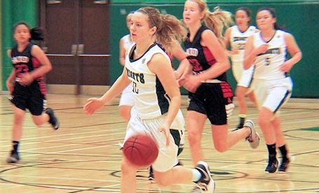 KDSS girls basketball teams defeat Sacred Heart; prepare for BAA finals