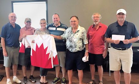 Ainsdale Seniors League wraps up with donation to food bank