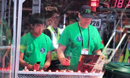 Kinetic Knights compete at FIRST world championships in St. Louis, Missouri