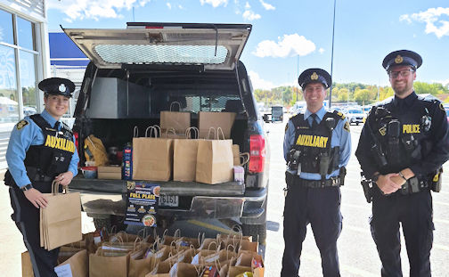 Huron County OPP auxiliary holds successful Operation Full Plate events