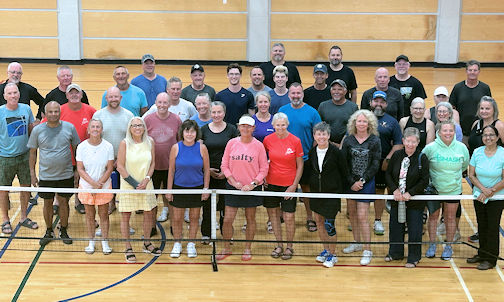 Pickleball players raise $1,000 for KDSS "March to a Million" campaign