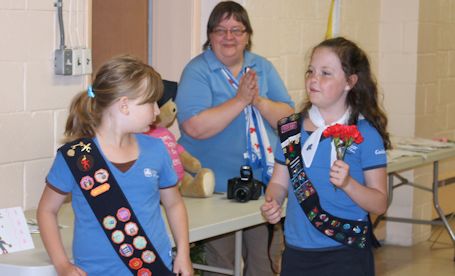Kincardine Guiding holds advancement ceremony