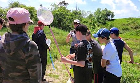 Ripley Grade 8 students get some hands-on learning about the environment