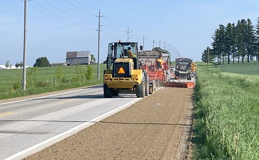 Summer road work begins across Bruce County