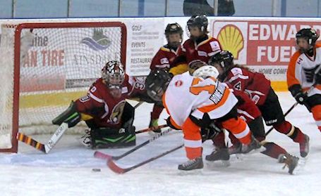 Ripley and Kincardine Novices come up short at Silver Stick finals