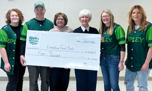 Kincardine Food Bank looks back with gratitude on extraordinary year