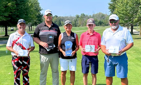 Maureen Peet, Amos Robinson are club champions at Ainsdale