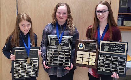 Awards presented at Ripley-Huron Skating Club StarSkate Banquet