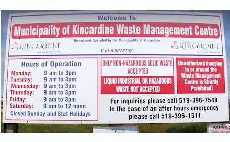 Kincardine dump to re-open next week; more events cancelled due to COVID-19