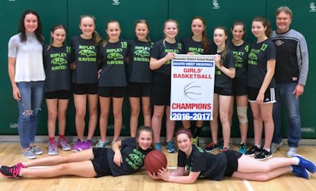 Ripley Raven girls win regional basketball tournament