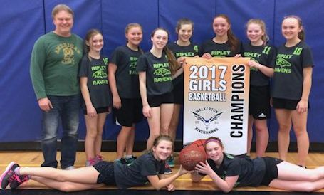 Ripley girls take basketball championship at Walkerton Riverhawk Classic