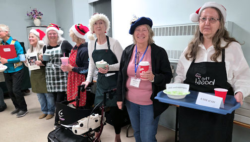 Kincardine Community Singers enjoy a "spooky" rehearsal